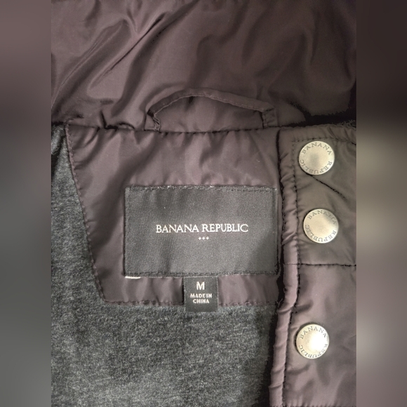 Banana Republic Men Quilted Vest size M - Picture 2 of 5